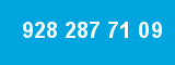928 287 71 09 928 287 71 09